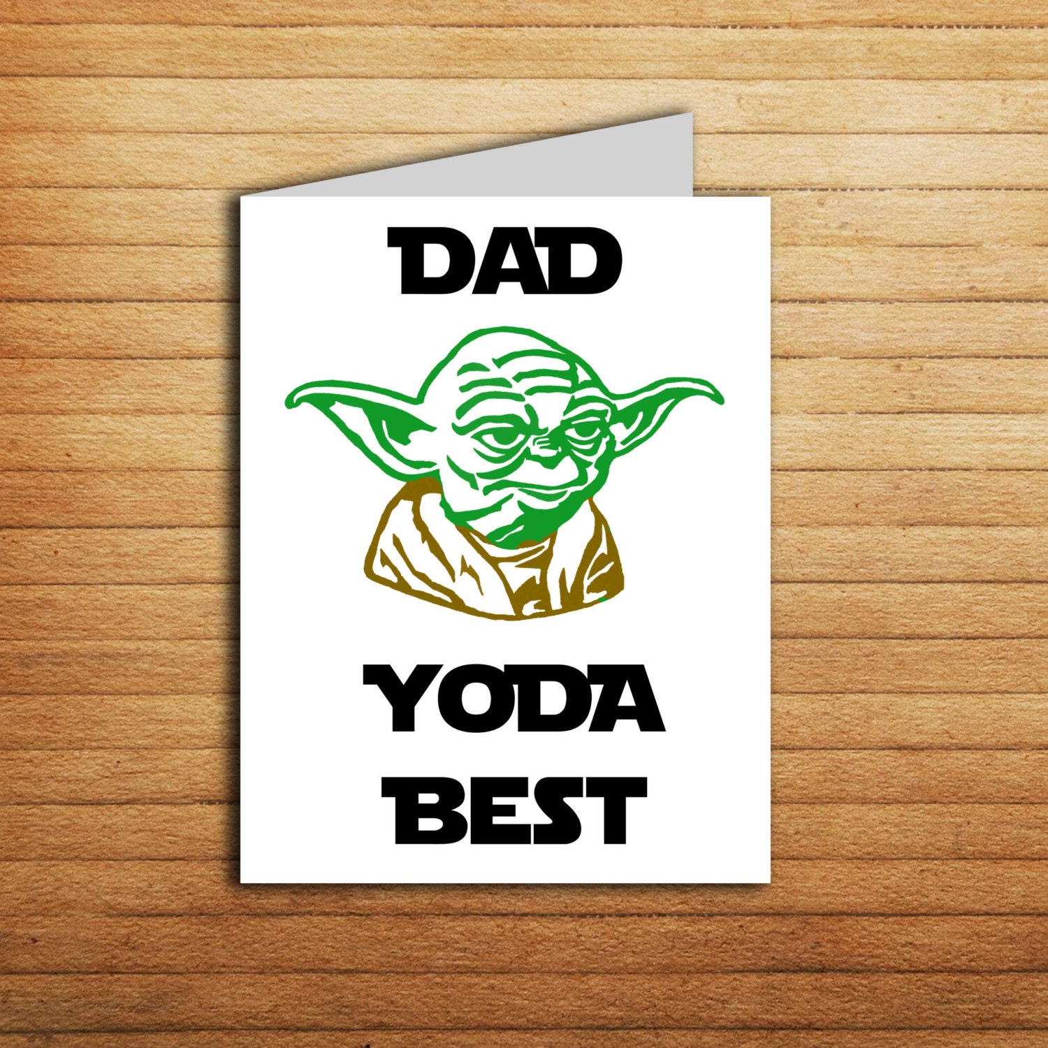 Star Wars Card Printable Father s Day Card Dad By EnjoyPrintable