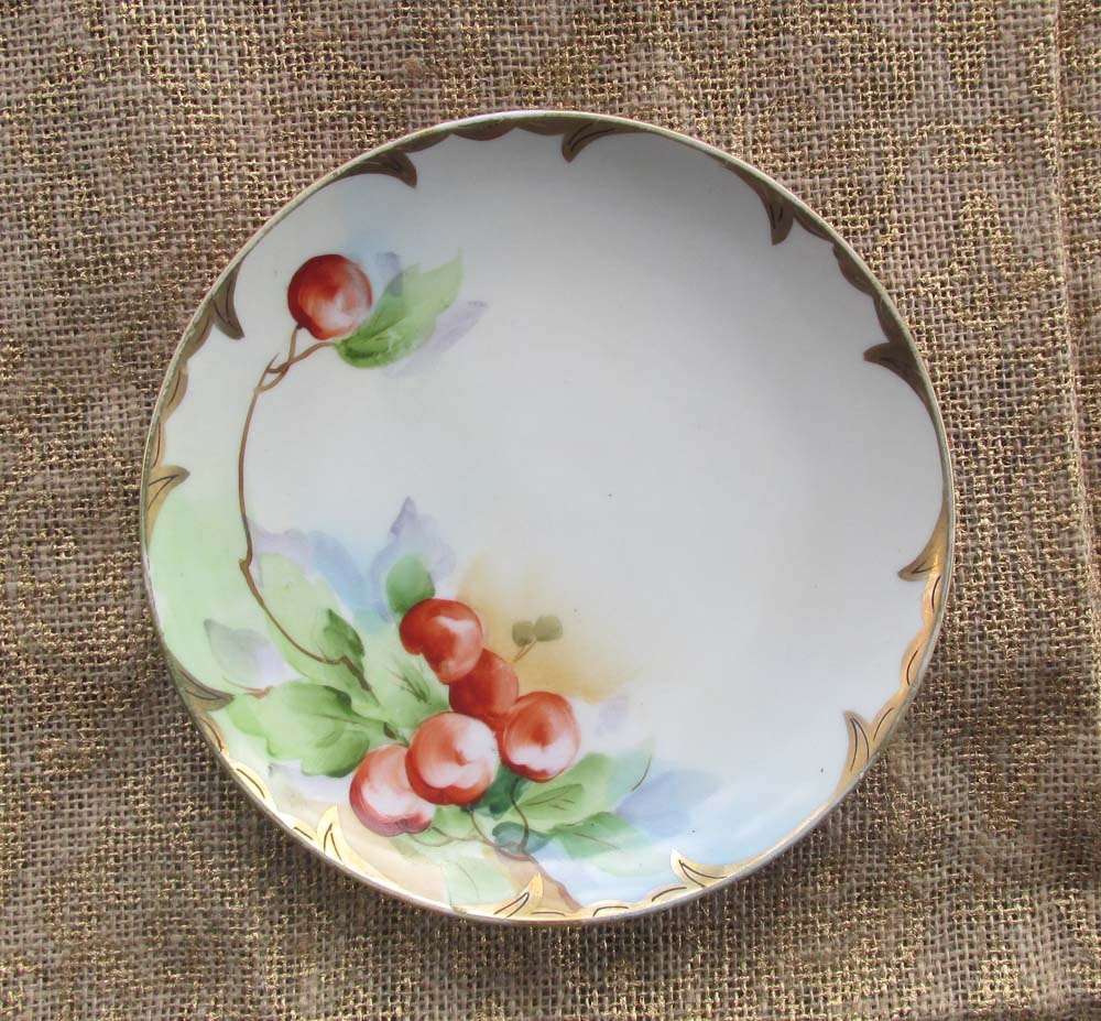 Hand Painted Nippon Plate