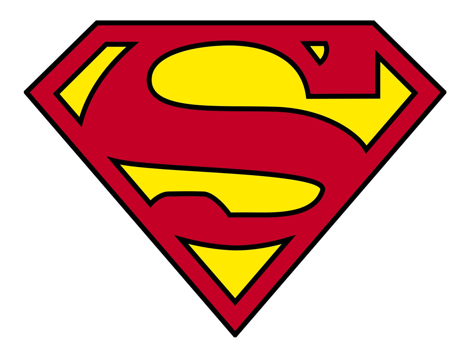 Superman Logo Vinyl Decal/Sticker Decal /Car Decal Bumper