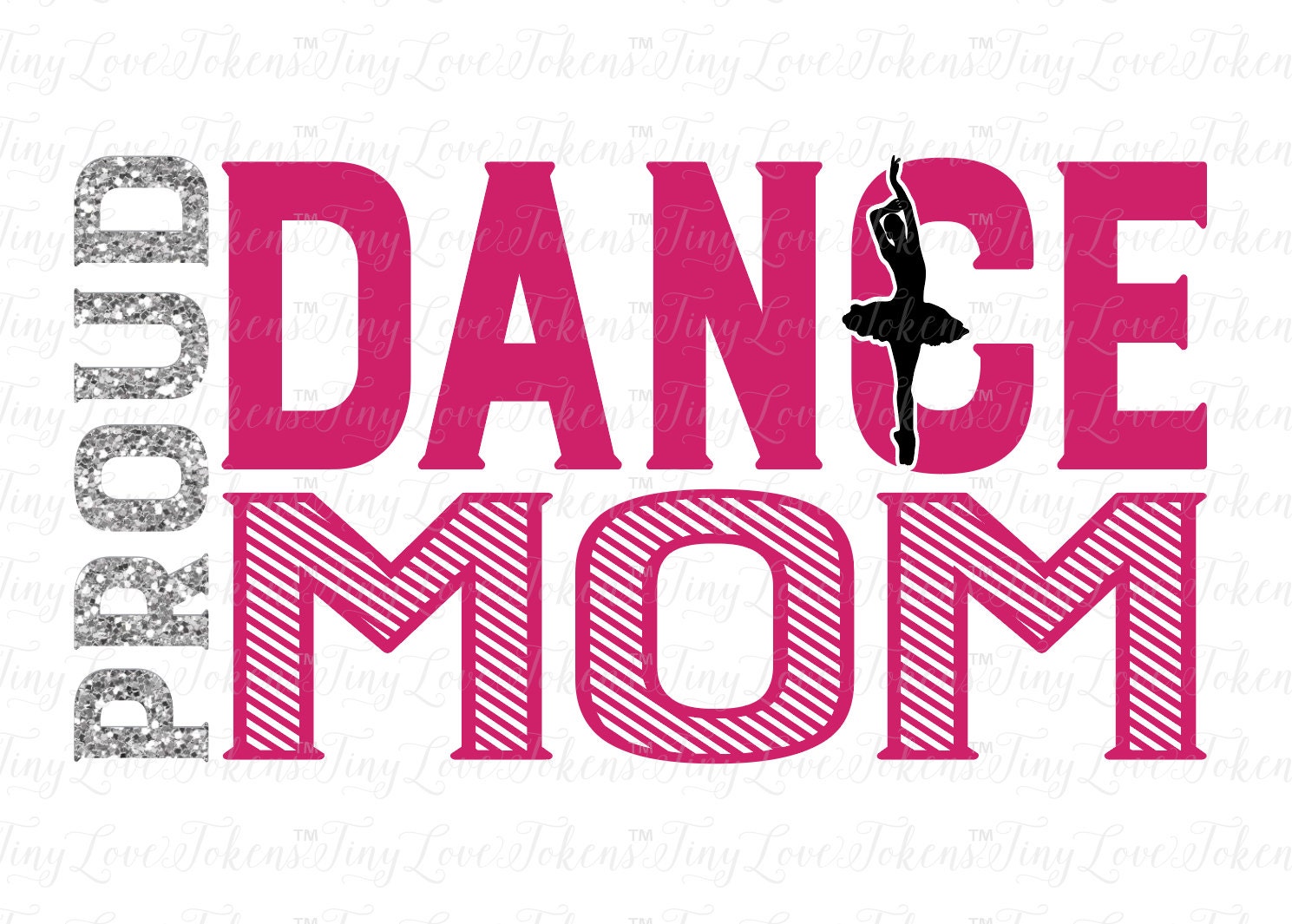 Download Proud Dance Mom Design for Silhouette and other craft cutters