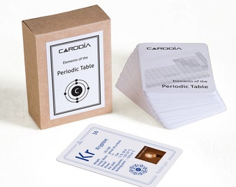 Make Your Own Elements Flashcards PDF PART 1