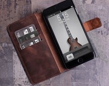 Mens Gift iPhone 6 Case Leather Wallet iPhone 6s Case Boyfriend Gift Husband Gift Brother Gift For Women Girlfriend Gift for Men Father gift