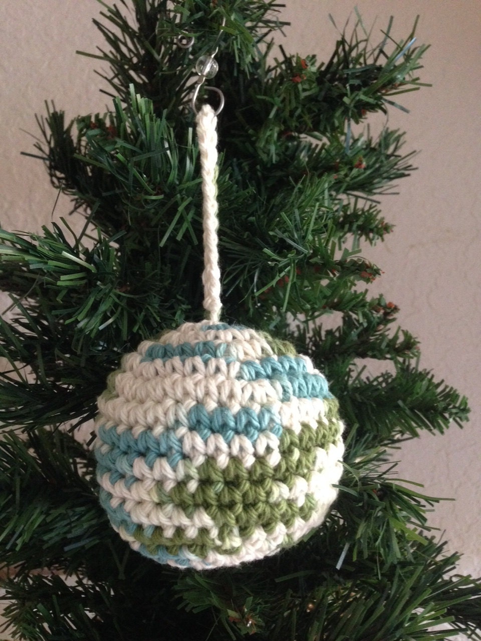 crochet ball ornament christmas tree ornament by crochet ball ornament christmas tree ornament by