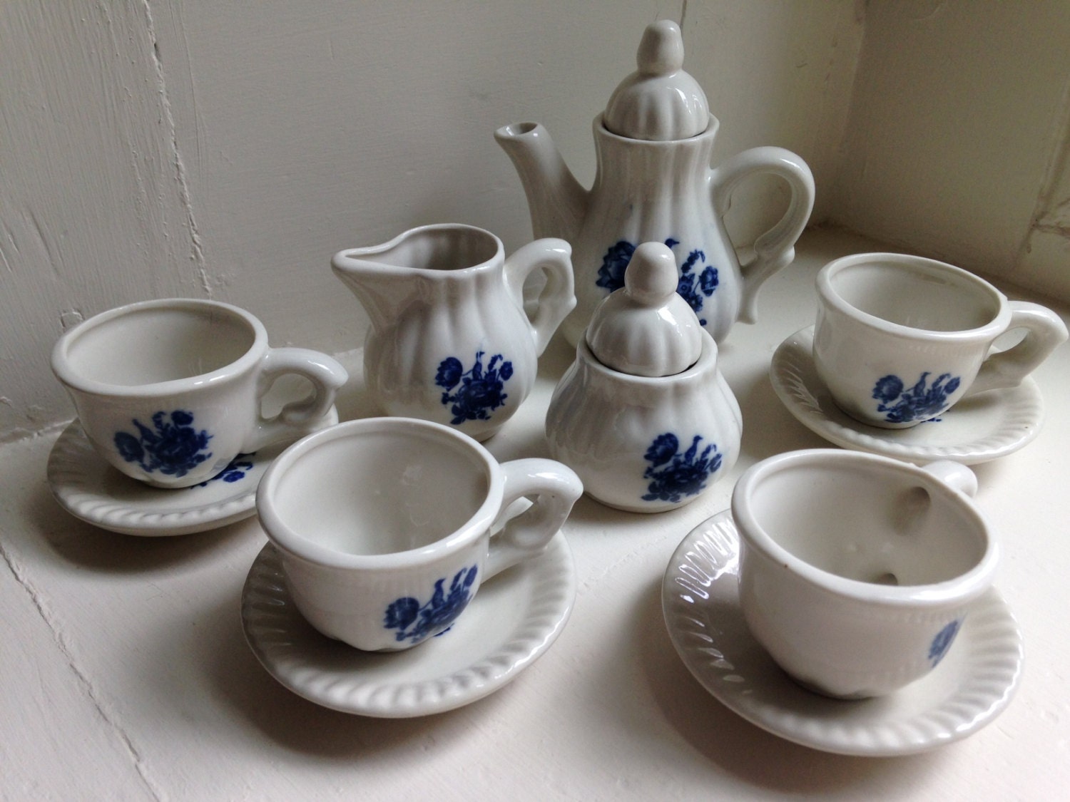 Blue and white tea ceramic Tea set for your 18 or AG