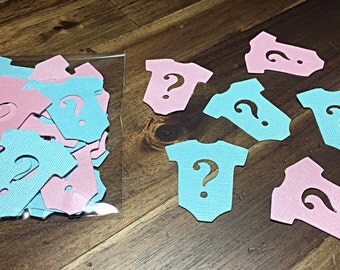 Gender Reveal confetti. Gender reveal ideas Gender Reveal Party. Boy or Girl confetti. Gender Reveal decorations. Pink or blue