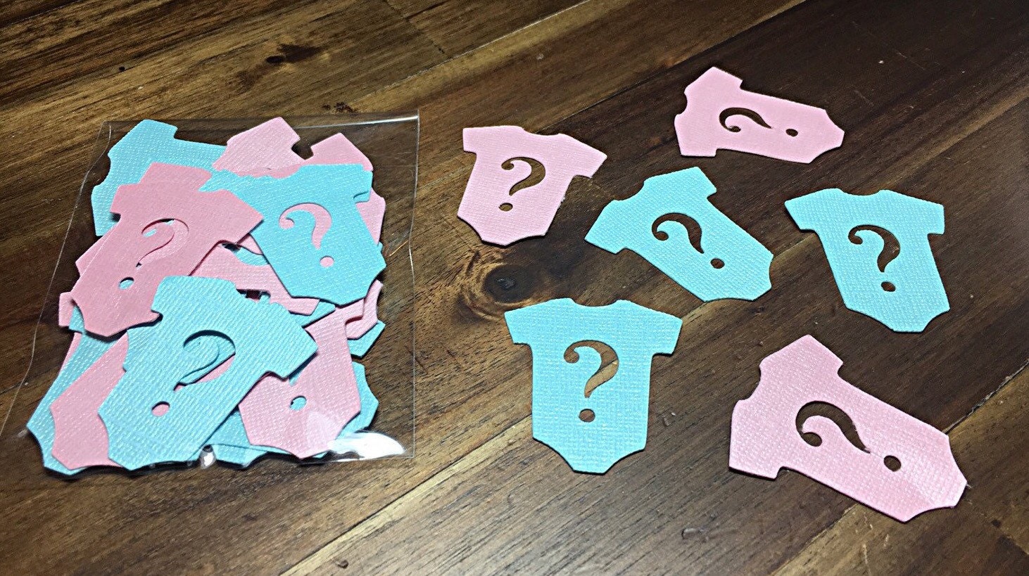 Gender Reveal confetti. Gender reveal ideas Gender Reveal