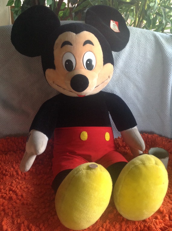 big mickey mouse stuffed animal