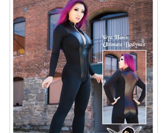 Sewing Pattern for Yaya Han's Ultimate Bodysuit Costume, McCall's Pattern 7217,YAYA HAN Design,Misses Halloween Costume, Cosplay, Plus Sizes