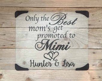 Glass Cutting Board, Grandma, Grandparents, Mom, Nana, Mimi, Mom, Grandmother, Christmas, Gifts, Birthday, Nena, Mamo, Grandpa, Personalized