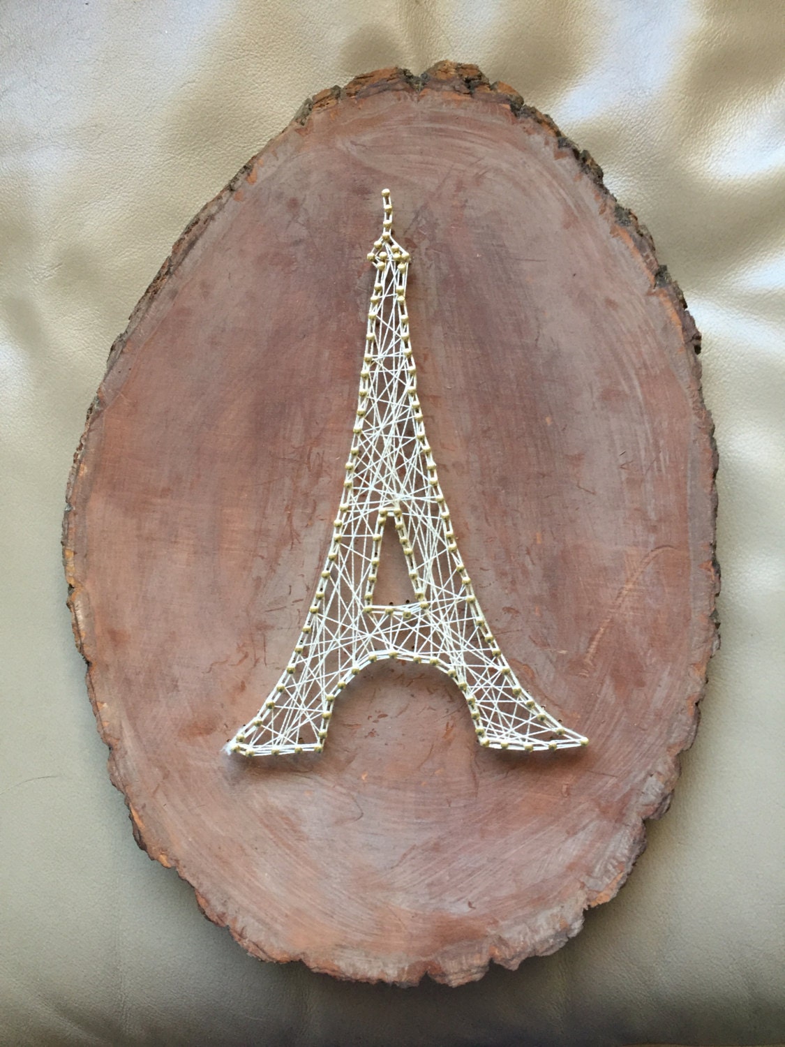 Custom MadetoOrder Eiffel Tower String Art
