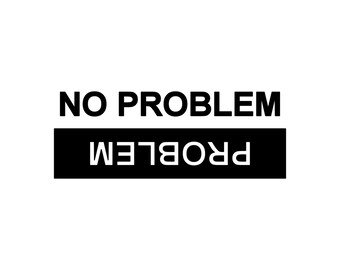 No Problem Problem Decal Off Road Sticker Off Road Decal 4x4 Decal Jeep Sticker Jeep Decal Xterra Sticker Xterra Decal Custom Sticker D1104