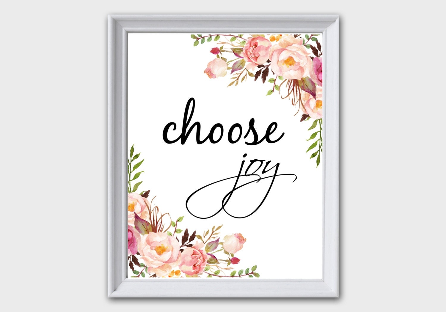 Choose Joy Choose Joy Printable Today I Choose Joy by MintCherries