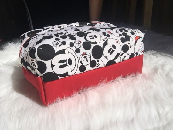  Mickey  mouse  expressions make  up  bag