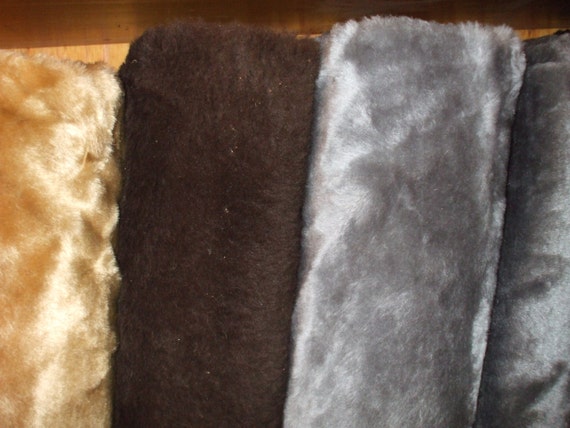 60 Faux Fur Fabric 14 Short Pile Fur 3 Colors By Pleasantcrafts 6352