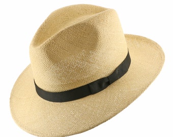 FEDORA PACKABLE FOLDABLE Panama Straw Hat Classic
