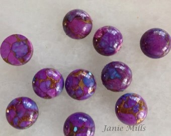 Mojave Purple Turquoise 12mm Cabochon