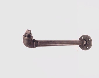 Industrial black pipe clothes rack or Bike rack