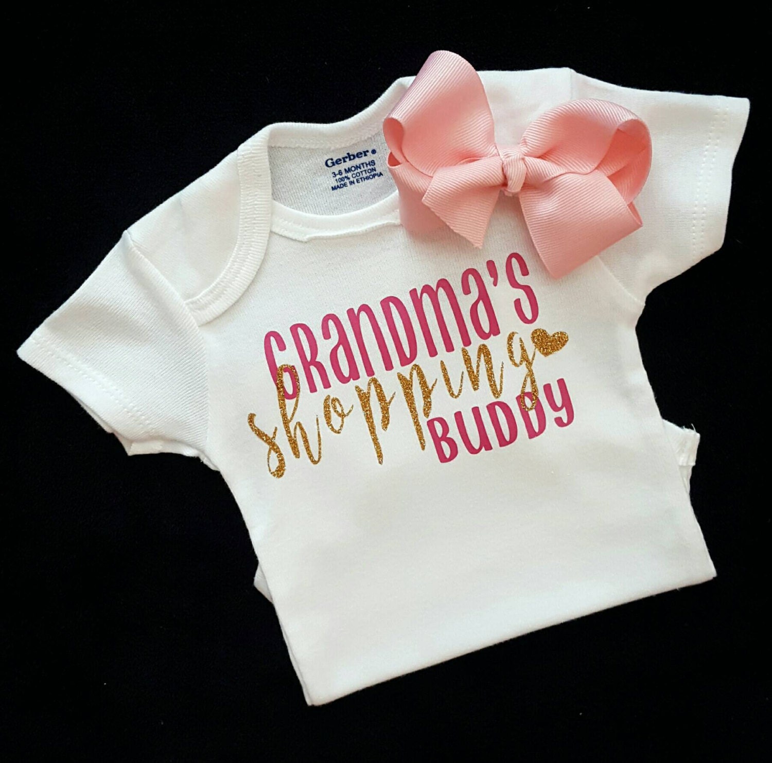 Grandma onesie Baby girl clothes Onesie Baby girl Baby