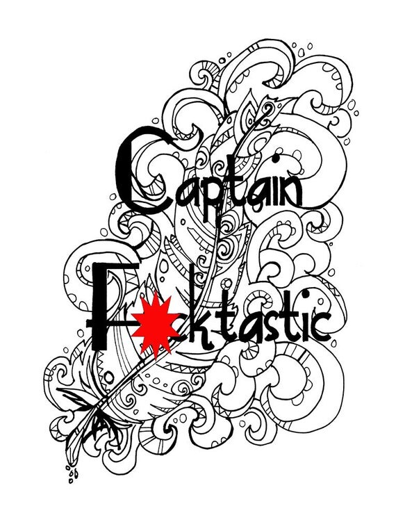 Swear Word Coloring Book Page Printable Instant Download