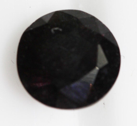 Melanite Round Black Gemstone 0.90cts by 1001RareGemstones