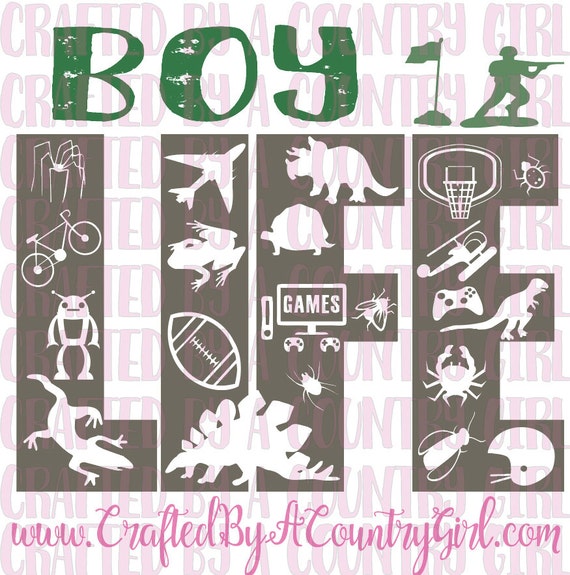 Download Boy Life SVG vinyl cut file dinosaur by CraftsByACountryGirl