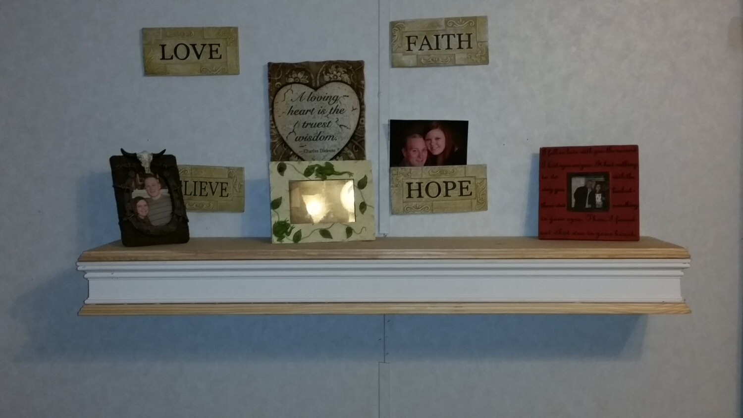 Concealed Gun Floating Shelf