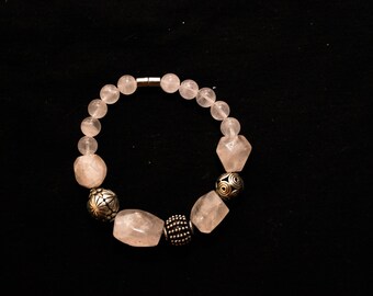 pink quartz bracelet