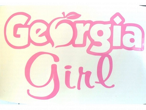 Georgia Girl decal by VinylAwesome on Etsy