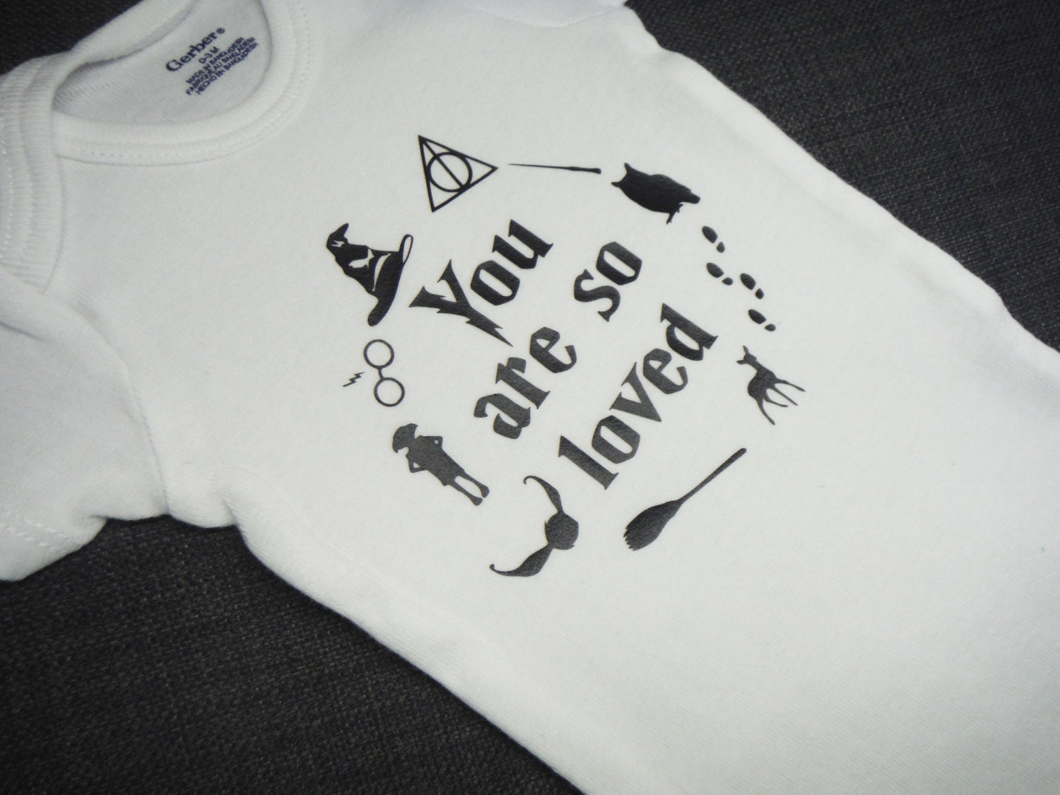 You Are So Loved Harry Potter Heat Transfer by SoSmallSoSweetHTV