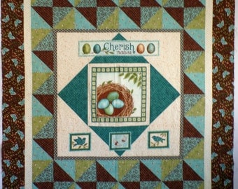 Cherish Nature-Unfinished Quilt Top