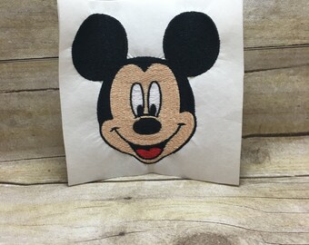 Mickey Mouse Embroidery Design, Mickey Mouse Head Embroidery Design