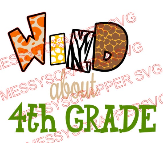 Download WILD ABOUT 4th gradeDigital file for back to school Teacher