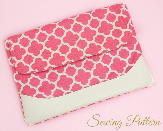 Laptop Case Pattern Diy Laptop Case Sewing Pattern Pdf