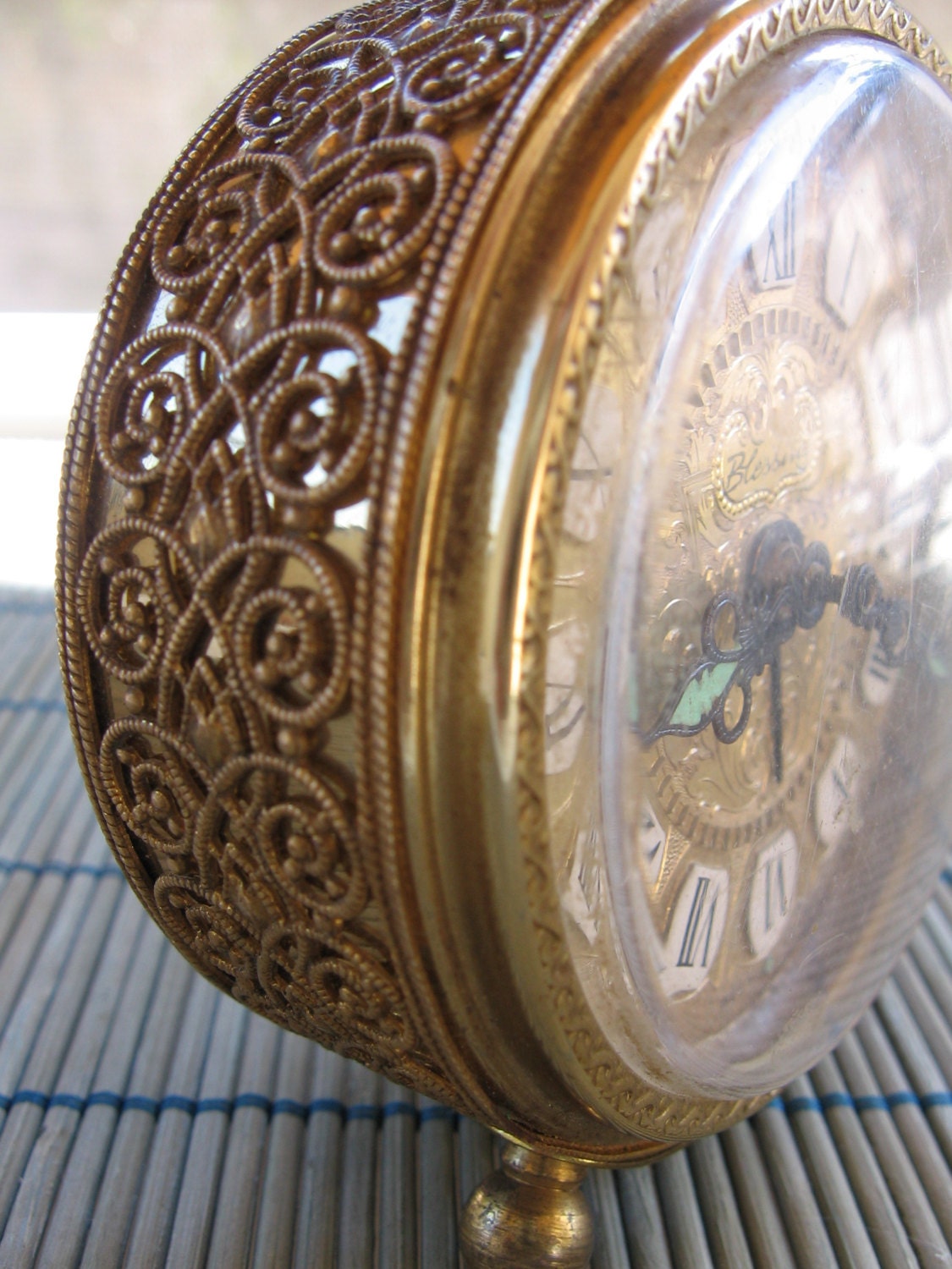 Vintage West German Blessing Clock