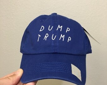 Royal Blue- Dump trump|fuck Trump dad Hats| cap Hat dump trump| elections| debate| not trump|donald trump| america|america is fucked|hillar