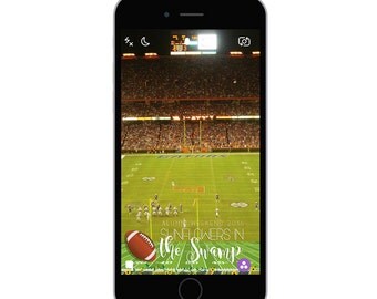 Football Game Snapchat Geo-Filter