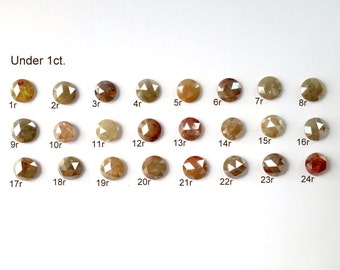 Round Rose Cut Diamonds - Deposit
