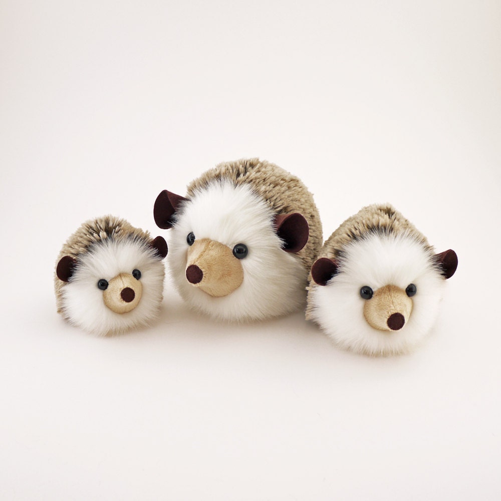 small stuffed hedgehog