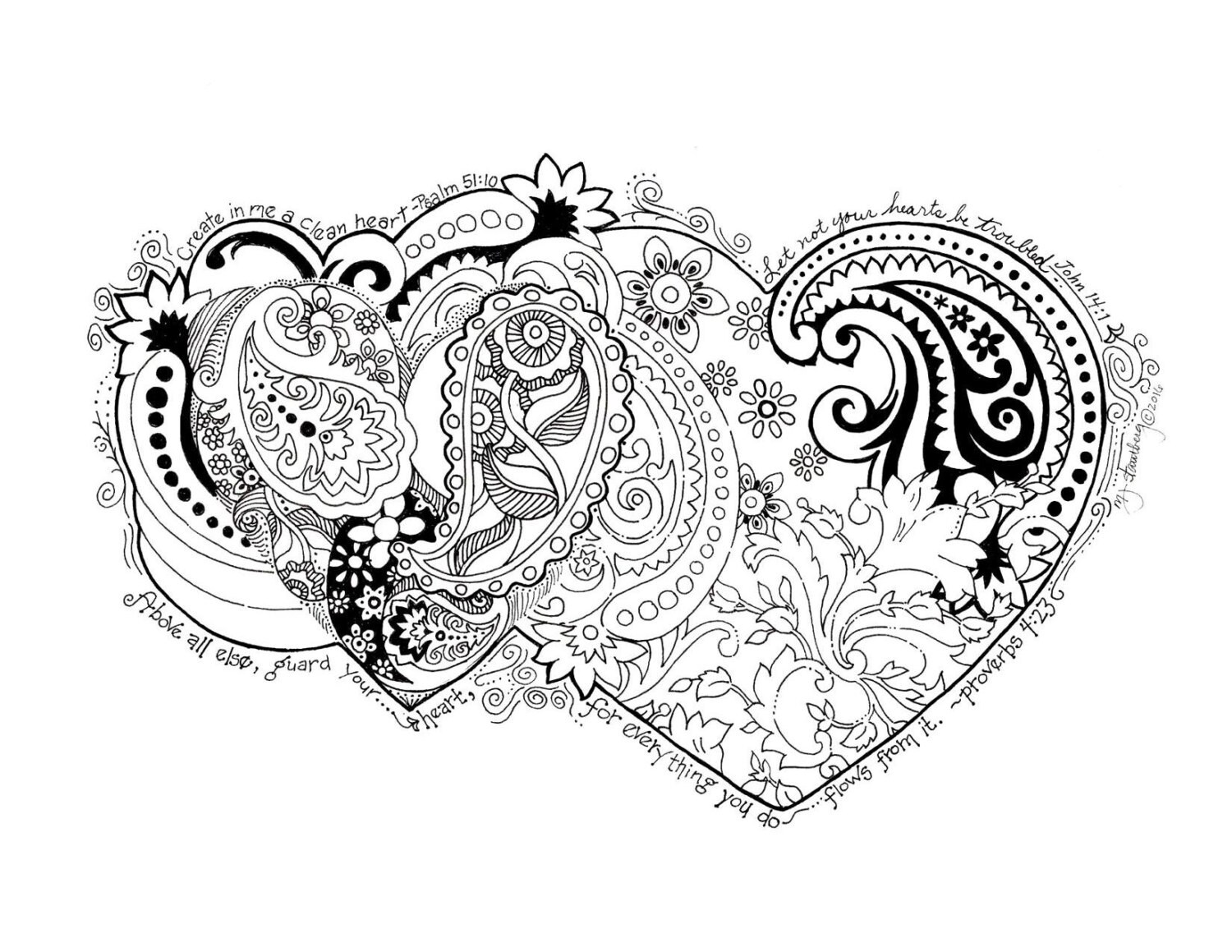 coloring page hand drawn create in me a