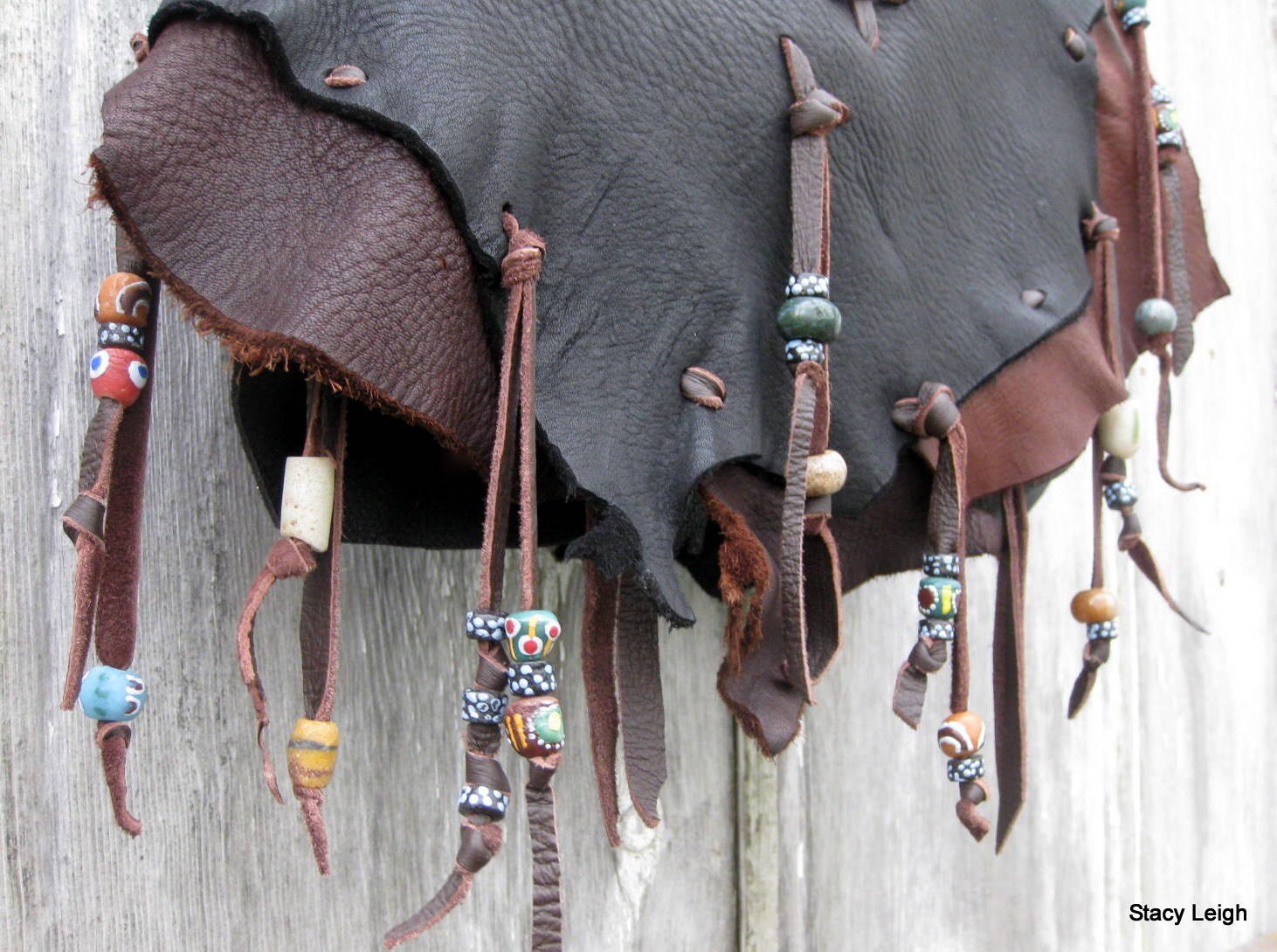 the long dark moose hide satchel