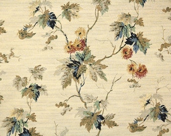 1920s Vintage Wallpaper by the Yard - Antique Wallpaper Brown Gray and Black Leaves