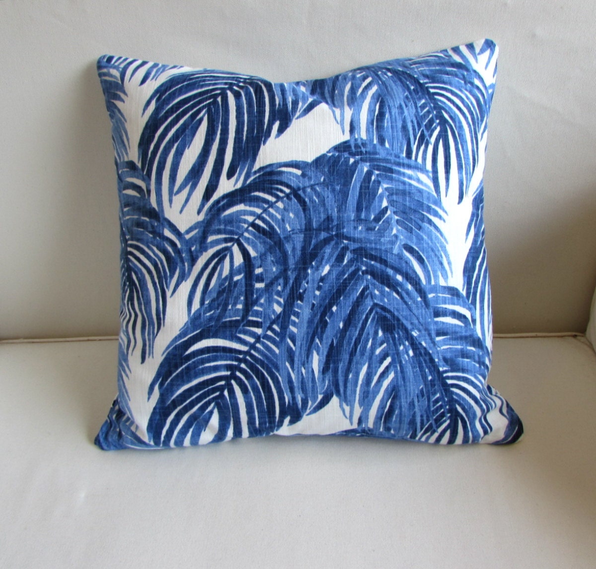 VILLA WEDGEWOOD decorative Pillow cover blue 18x18 20x20 22x22