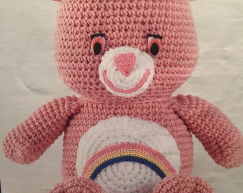 Crocheted Care Bears