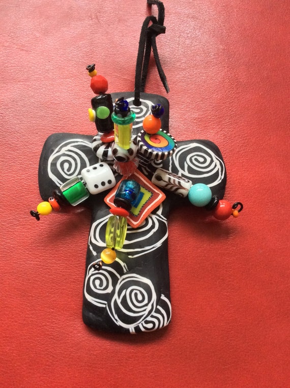 Polymer Clay cross