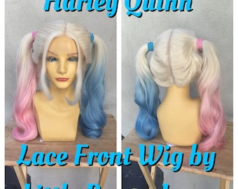 Harley Quinn Suicide Squad Movie Lace Front Costume Wig - A True Enchantment Original