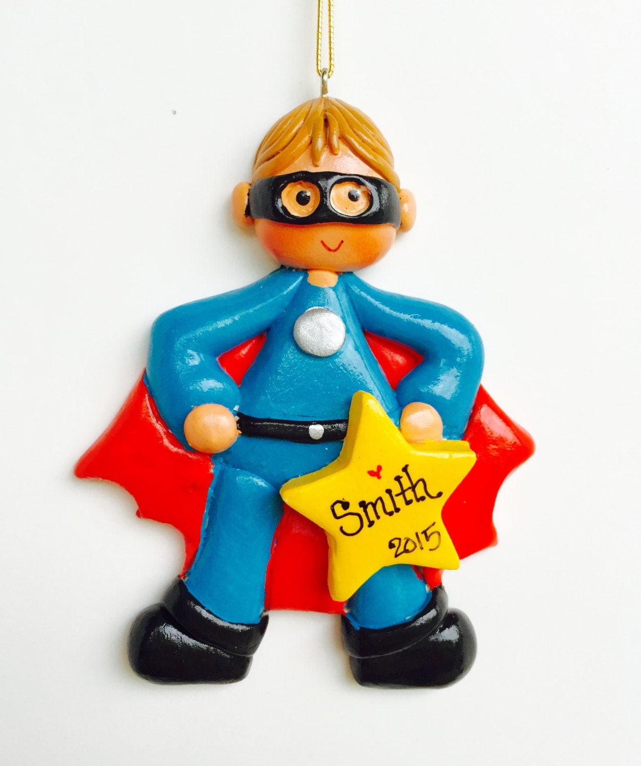 super hero ornament