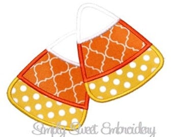 Halloween Candy Corn Applique 2 Design