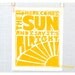 Print, Wall Art, Wall Decor, Kitchen art print, Coworker gift, HERE COMES the SUN, Nursery Decor, Sunshine Wall Art, Kitchen
