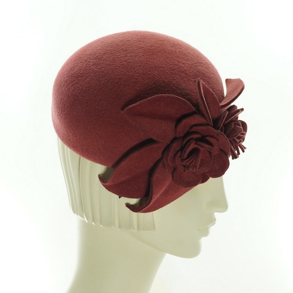 Kate Middleton Pillbox Hat Red Pillbox Hat Women Hats Gift
