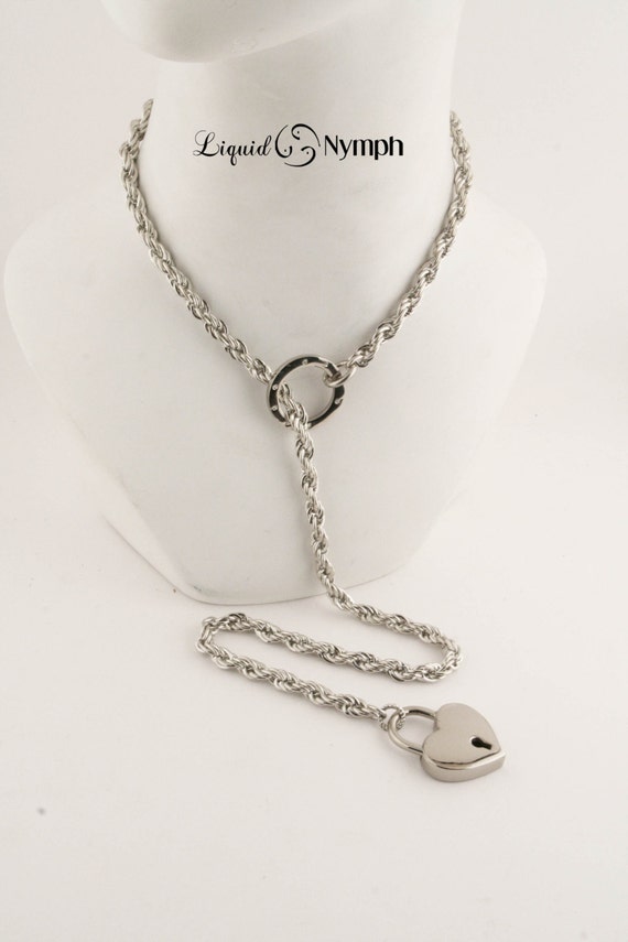 Choke Intricate Chain Day Collar Bondage Choker Chain Bdsm